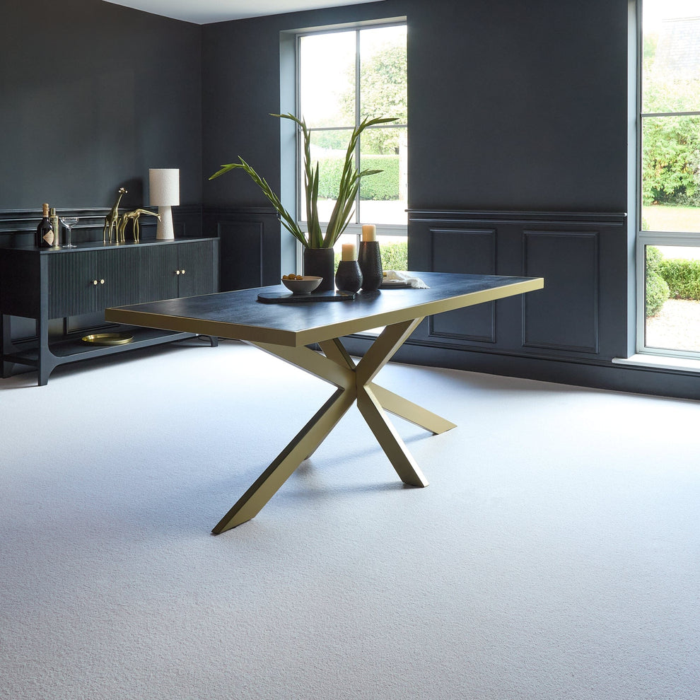 Rayna Rectangular Dining Table - Jet Black - Laura James
