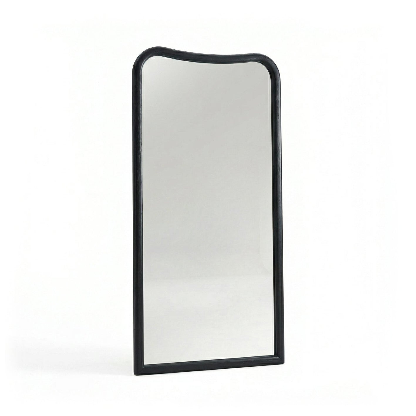 Rendall 180x90cm Wooden Mirror - Black Paulownia - Laura James