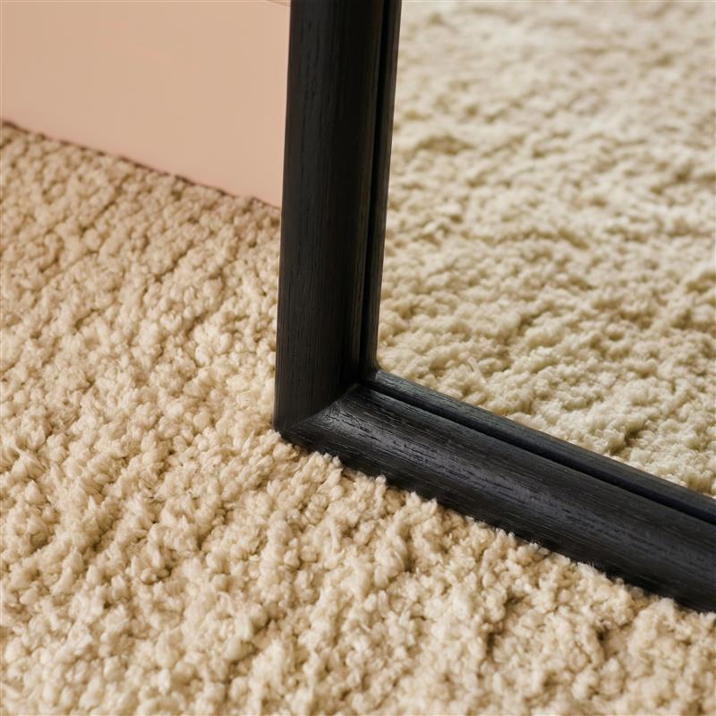 Rendall 180x90cm Wooden Mirror - Black Paulownia - Laura James