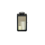 Revesby 40cm Lantern - Black Metal - Laura James