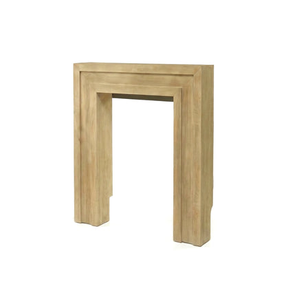 Riley 100cm Fireplace Surround - Chalked Mango Wood - Laura James 