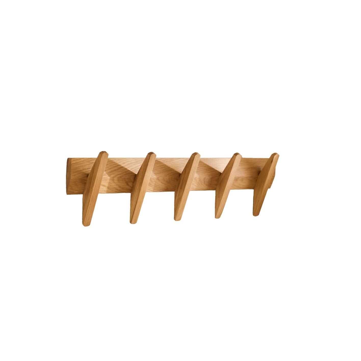Roe Small Pale Oak Coat Rack - Laura James 