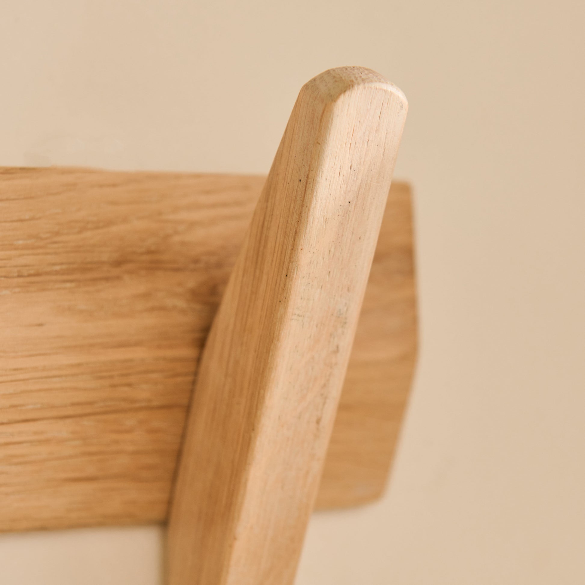Roe Large Whitewash Oak Coat Rack - Laura James