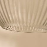 Rosehill 31cm Glass Pendant Light - Clear & Gold - Laura James