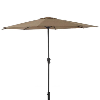 Cappuccino Parasol - 2.7m Round - Laura James 