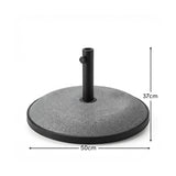 Round Parasol Base With Boarder - Laura James