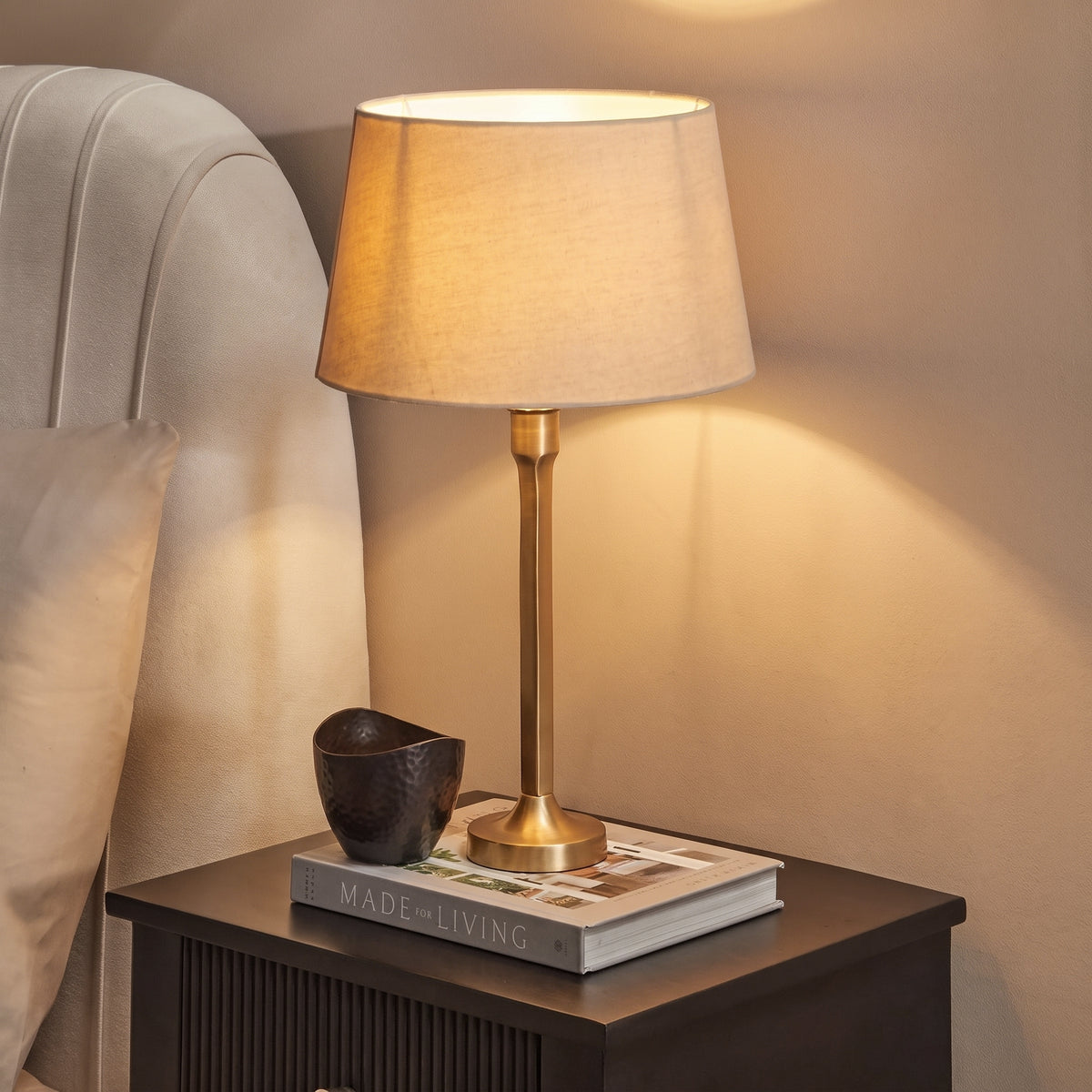 Ryall 31cm Metal Table Lamp Base - Heirloom Brass