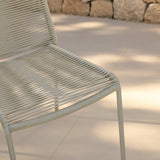 Ryder Dining Chair Set of 2 Clay Rope - Laura James