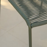 Ryder Khaki Green Rope Garden Chairs - Set of 2 - Laura James