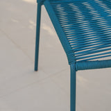 Ryder Teal Rope Garden Chairs - Set of 2 - Laura James