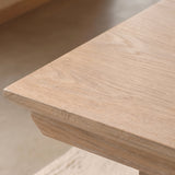 Sabina 160-240cm Whitewash Oak Extending Dining Table - Laura James 
