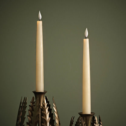 Samsta Battery Taper Candles - Set of 2 - Warm White