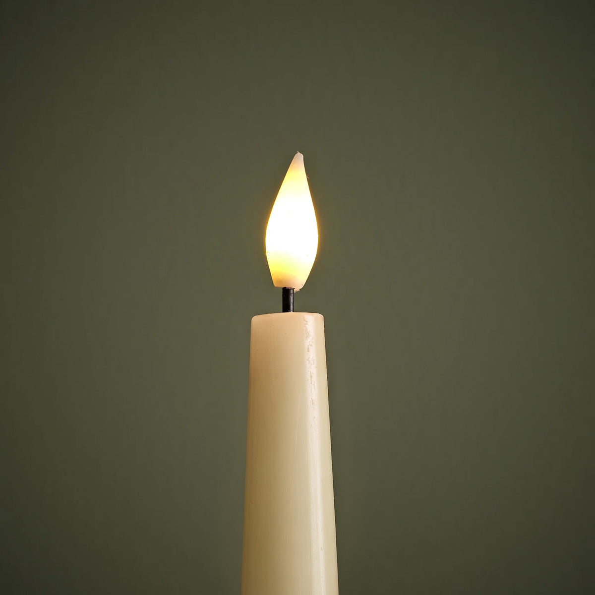 Samsta Battery Taper Candles - Set of 2 - Warm White