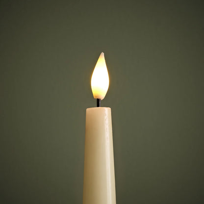 Samsta Battery Taper Candles - Set of 2 - Warm White