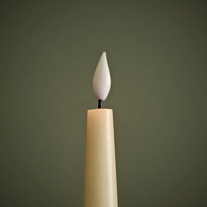 Samsta Battery Taper Candles - Set of 2 - Warm White