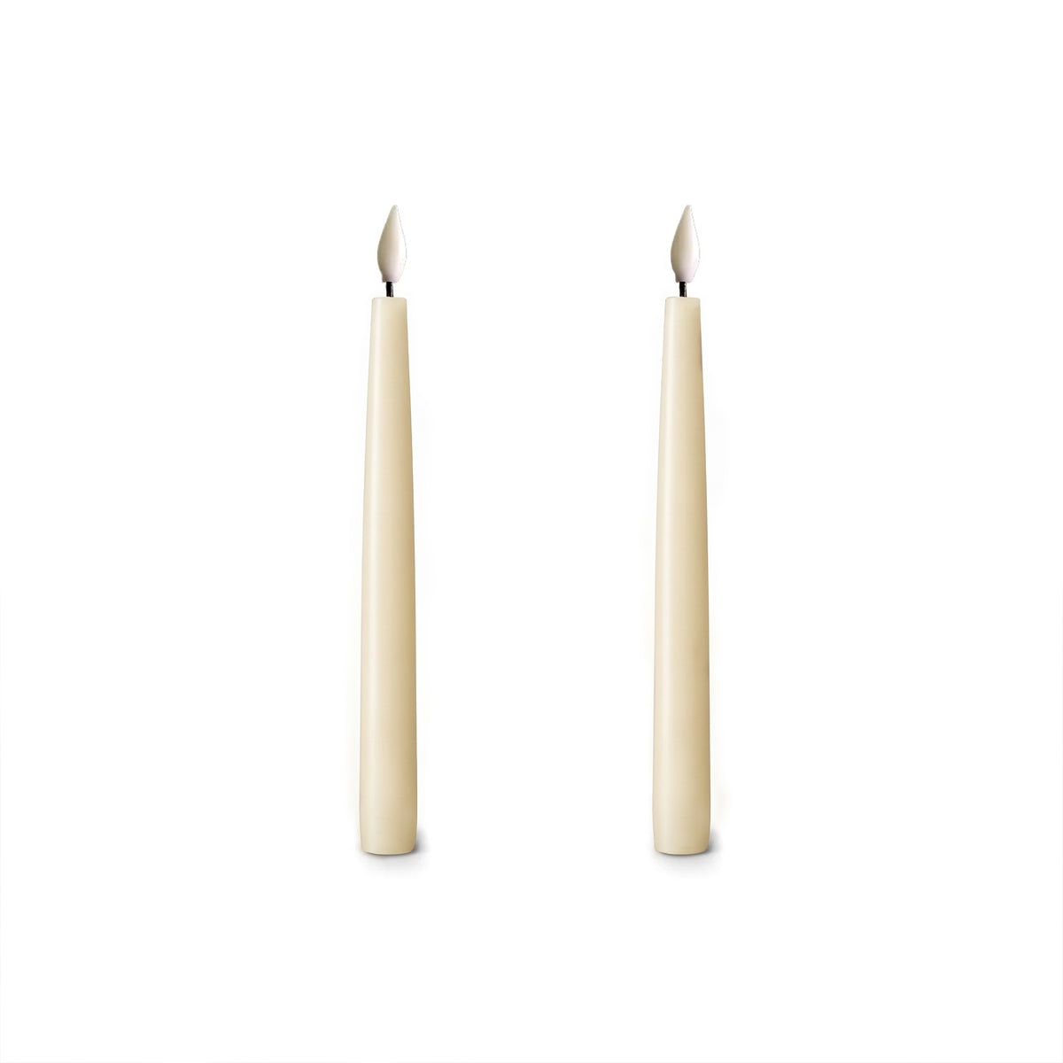 Samsta Battery Taper Candles - Set of 2 - Warm White