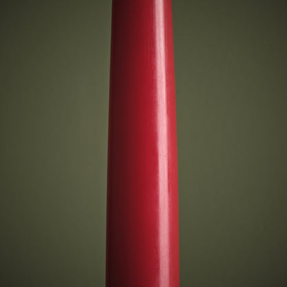 Samsta Battery Taper Candles - Set of 2 - Christmas Red