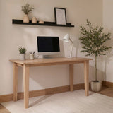 Lowell Whitewash Oak Desk - Whitewash Top - Laura James 