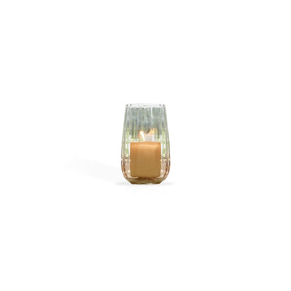 Dalen Frosted Glass Tea Light Holder with Candle Holders - Laura James