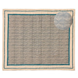 Somersby 125x145cm Fern Green Bed Spread - Laura James

