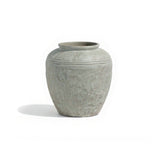 Suma 21.5cm Terracotta Vase - Off White - Laura James