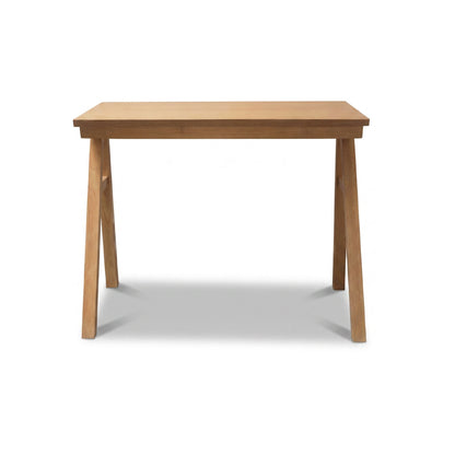Sabina 100cm Rectangular Desk - Whitewash Oak - Laura James 