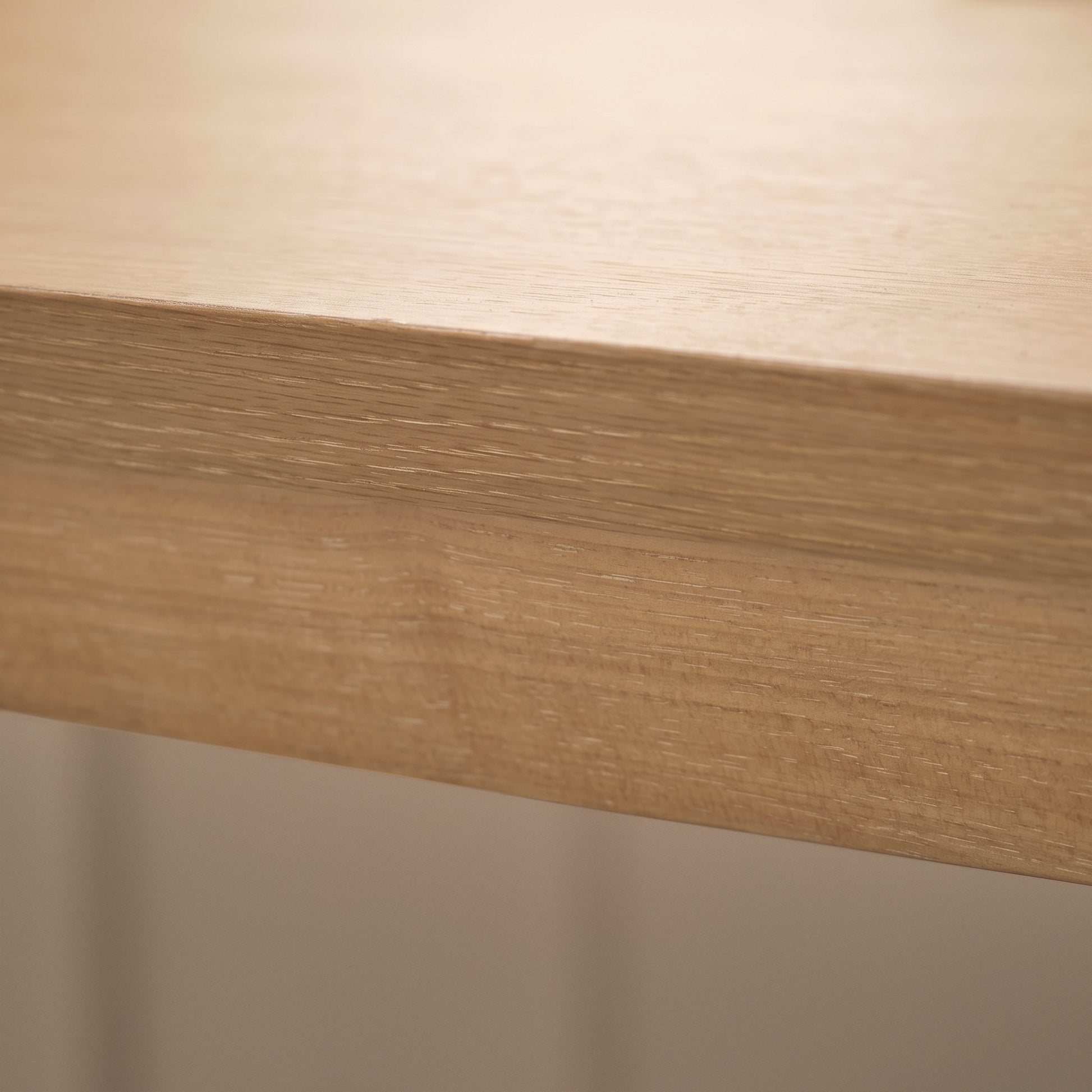Sabina 100cm Rectangular Desk - Pale Oak - Laura James 