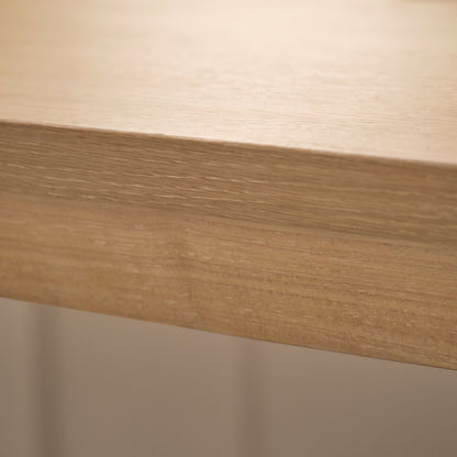Sabina 100cm Rectangular Desk - Pale Oak - Laura James 