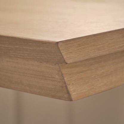 Sabina 100cm Rectangular Desk - Pale Oak - Laura James 