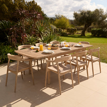 Saffron Dining Table Set - 6 Seater - Elowen Dining Chairs - Laura James