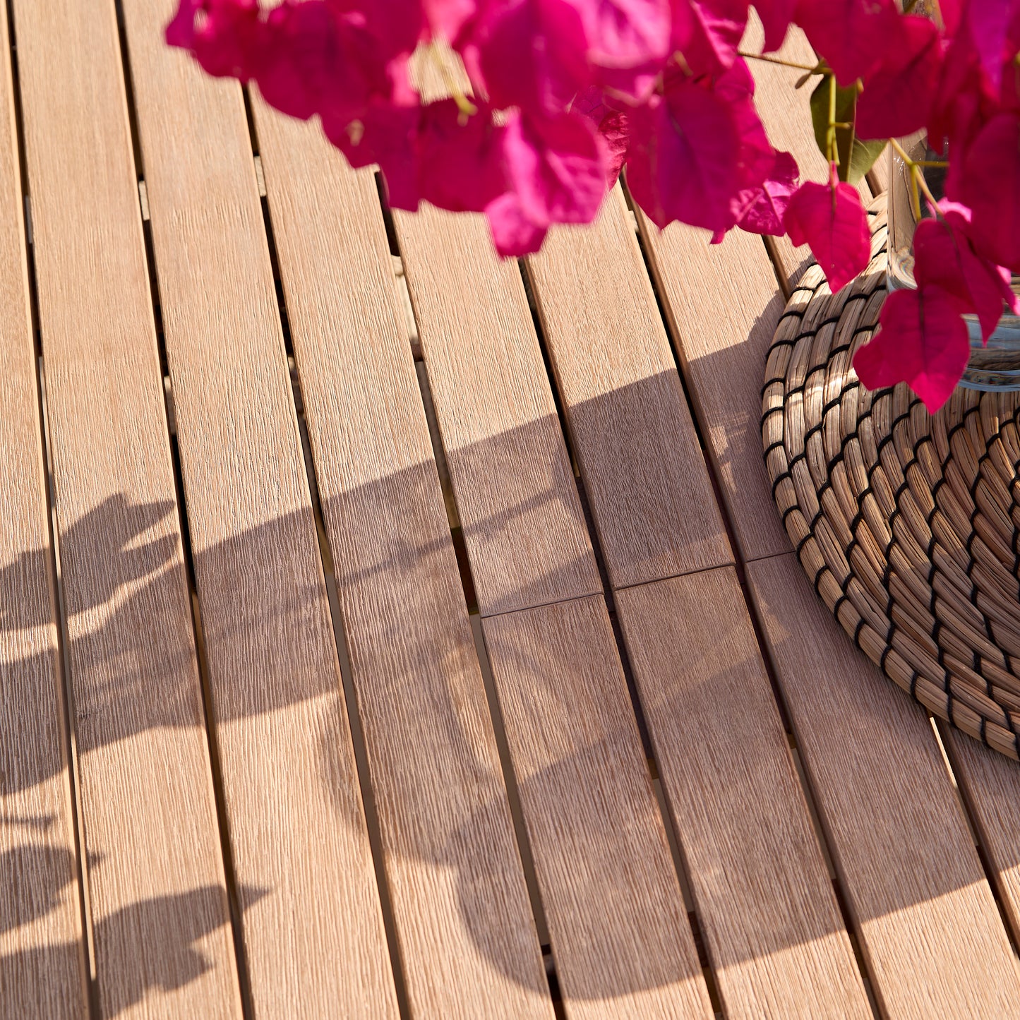 Saffron 6 Seater Extending Wooden Garden Dining Set with Saffron Black/Beige Chairs - Laura James