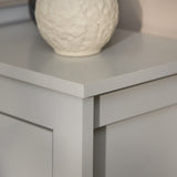 Sandhurst 60cm Three Door Shoe Cabinet - Mist Grey - Laura James