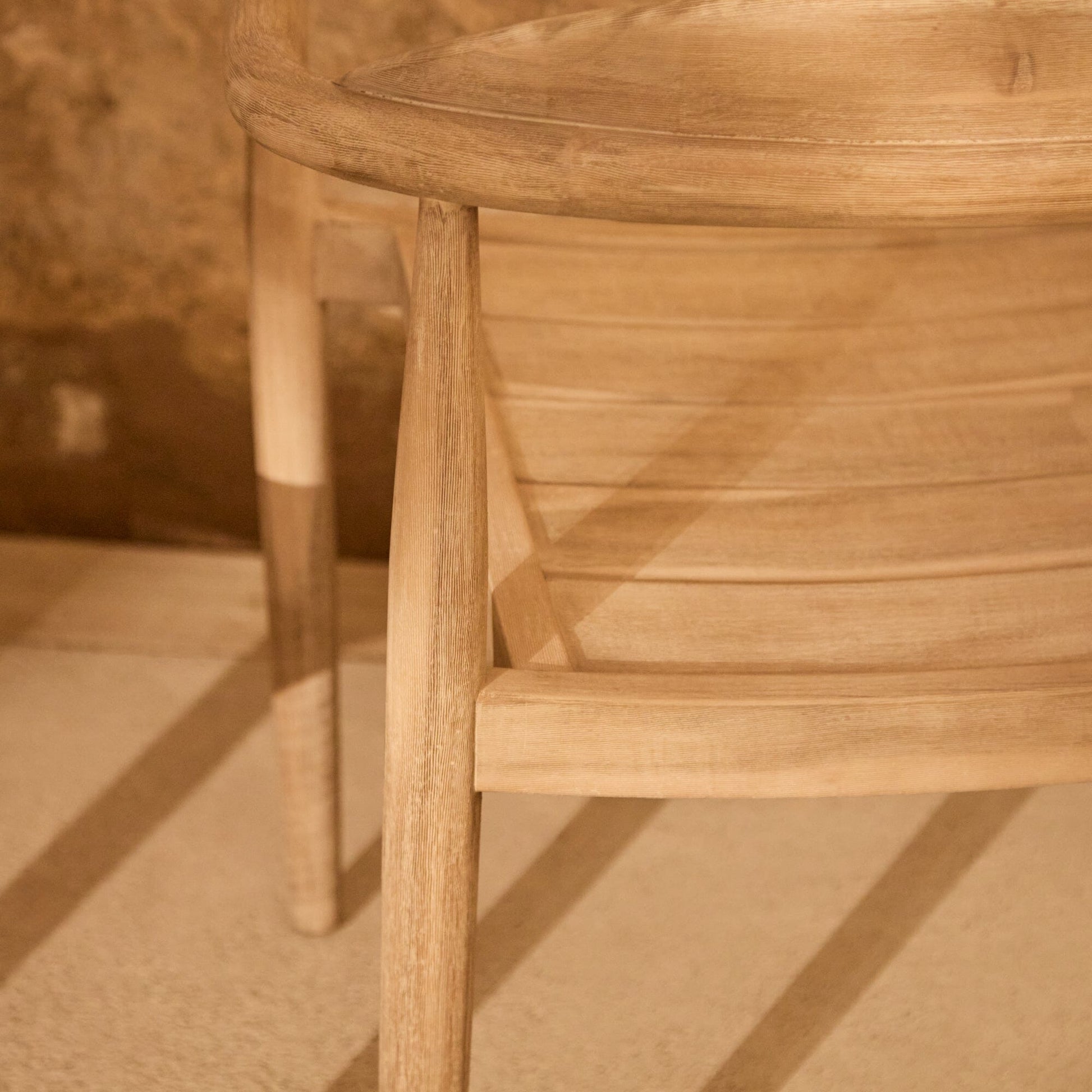 Sasha Wooden Garden Chairs - Set of 2 - Laura James