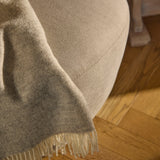 Sawyer 68cm Swivel Armchair - Soft Beige - Laura James
