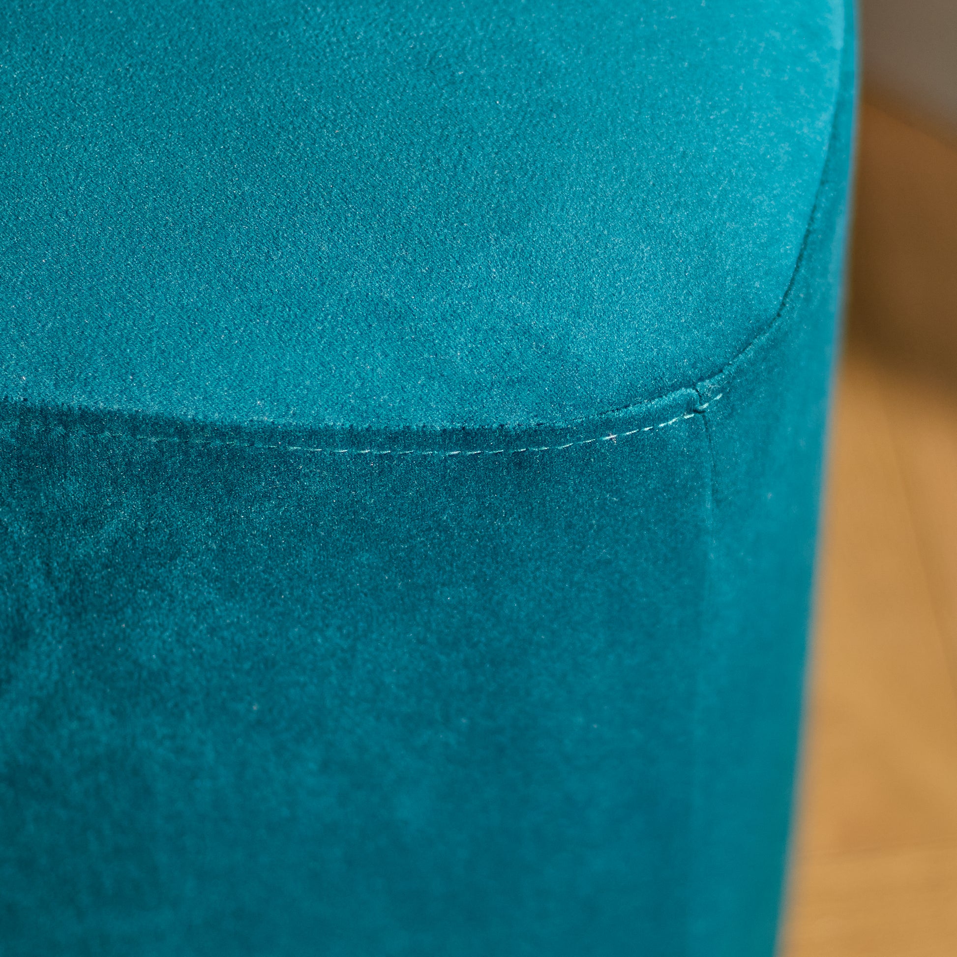 Sawyer 68cm Swivel Armchair - Deep Teal - Laura James