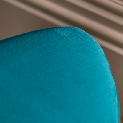 Sawyer 68cm Swivel Armchair - Deep Teal - Laura James