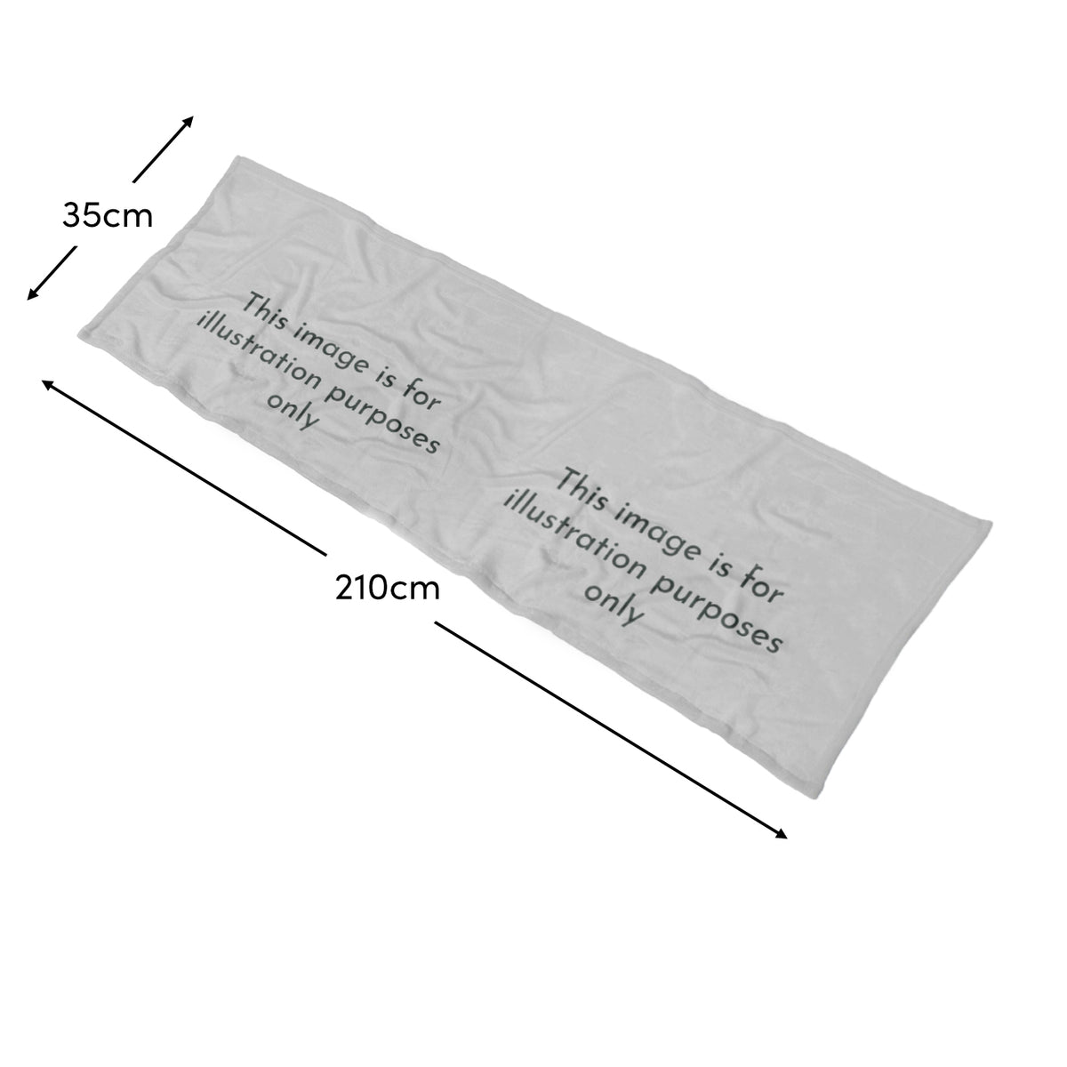 Seaton 210x35cm Table Runner - Natural and Mustard - Laura James 