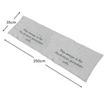 Seaton 250x35cm Table Runner - Natural and Mustard - Laura James 