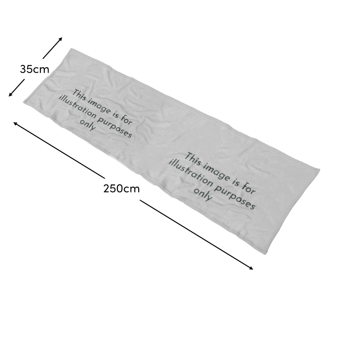 Seaton 250x35cm Table Runner - Natural and Mustard - Laura James 