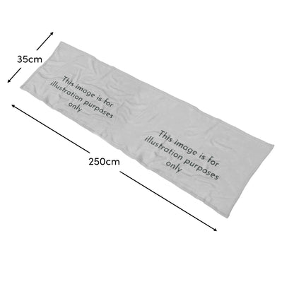 Seaton 250x35cm Table Runner - Natural and Mustard - Laura James 