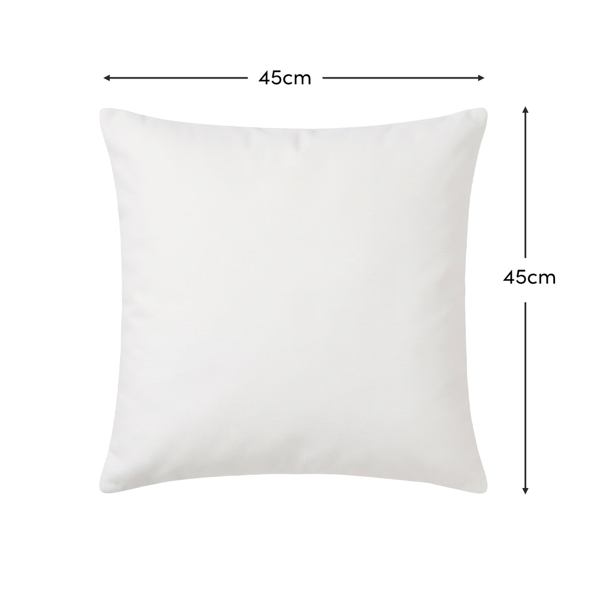 Selbourne 45x45cm Polyester Cushion Inner - Off-White