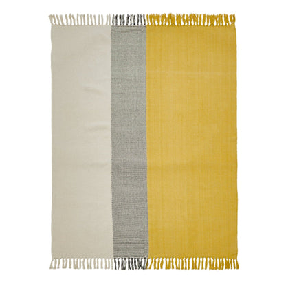 Selu 125x150cm Yellow Throw - Laura James 
