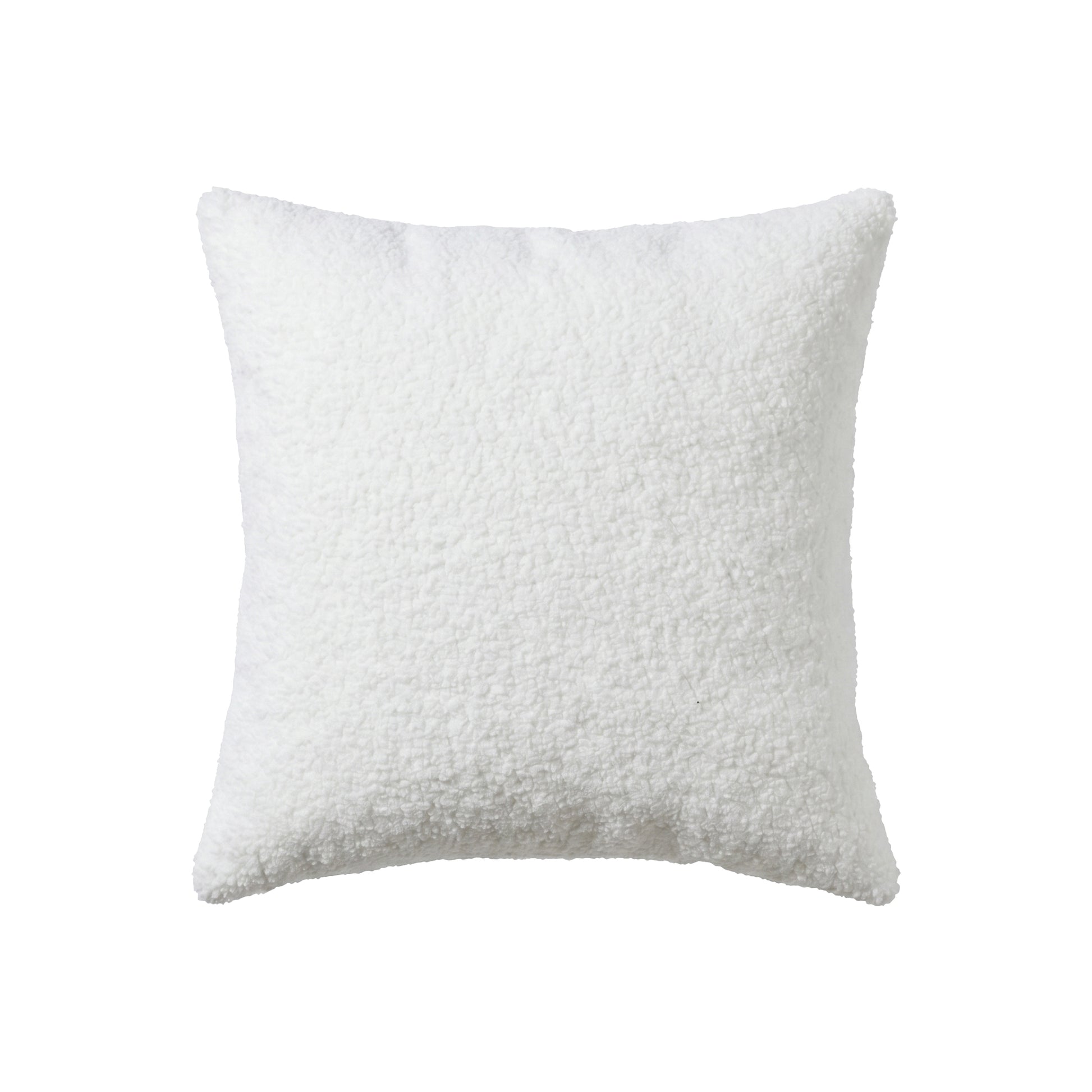 Shelton 45x45cm Teddy Cushion Cover - Cream - Laura James 