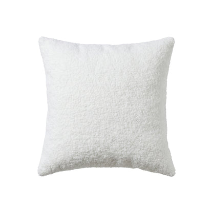 Shelton 45x45cm Teddy Cushion Cover - Cream - Laura James 