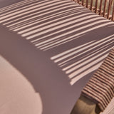 Shiro 6 Seater Wooden Garden Dining Set with 2 Shiro Benches & 2 Shiro Chairs - Pink Rope - Laura James