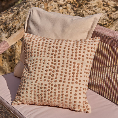 Shiro 6 Seater Wooden Garden Dining Set with Shiro Pink Rope Chairs & Bench - 180cm - Laura James