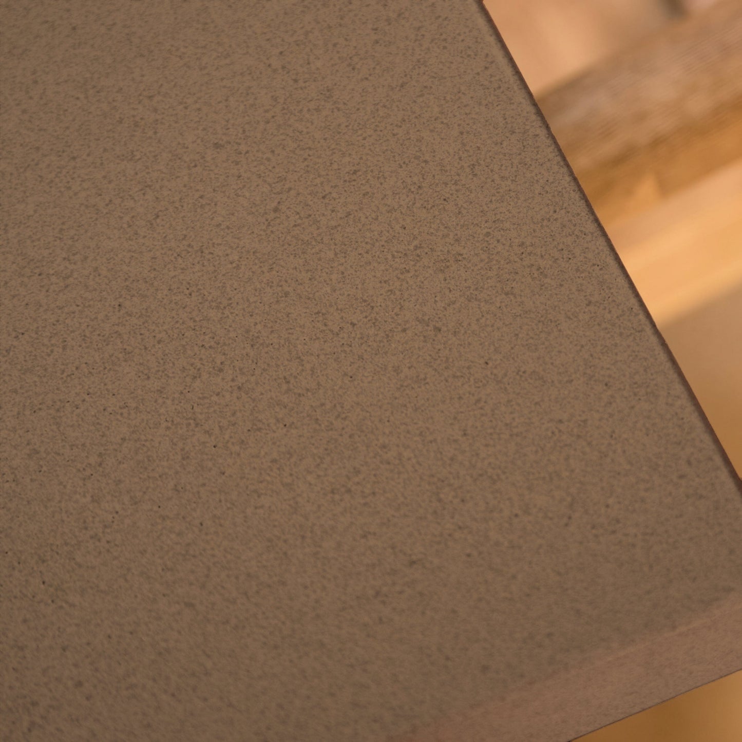 Shiro Brushed Light Acacia Garden Dining Table - Dove Grey Concrete - Laura James