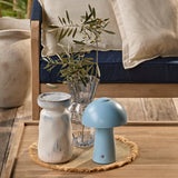 Shiro Corner Sofa with Navy Cushions with Akira Coffee Table Set - Laura James