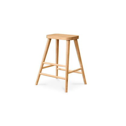 Silvester Whitewash Bar Stool - Laura James