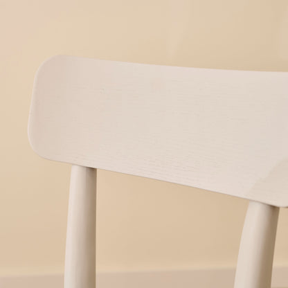 Silvester Pewter Grey Bar Stool with Backrest - Laura James